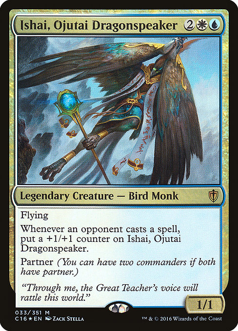 Ishai, Ojutai Dragonspeaker (33) (Foil) - Commander 2016 - Game On