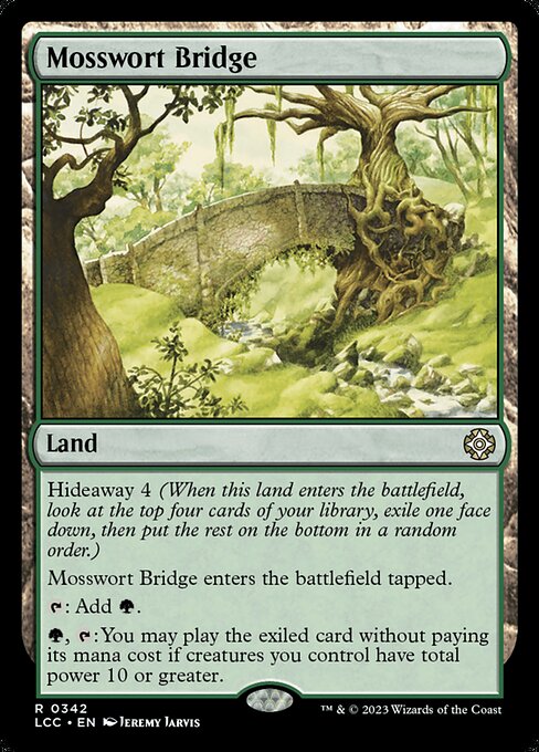 Mosswort Bridge (342) - The Lost Caverns of Ixalan Commander - Game On