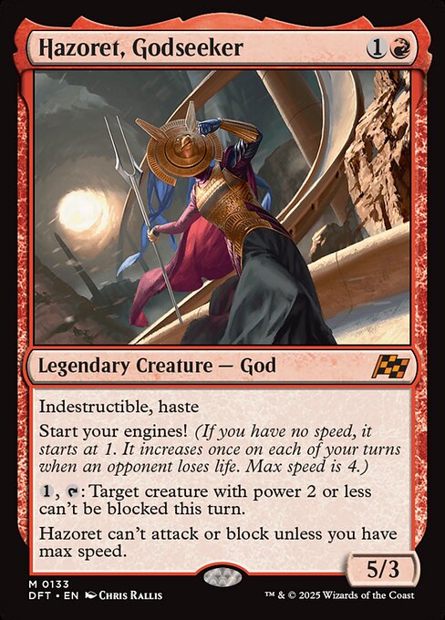 Hazoret, Godseeker (133) (Foil) - Aetherdrift - Game On