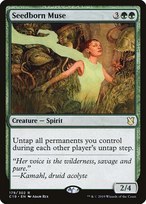 Seedborn Muse (179) - Commander 2019 - Game On