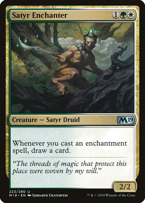 Satyr Enchanter (223) - Core Set 2019 - Game On