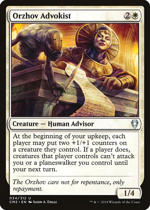 Orzhov Advokist (34) - Commander Anthology Volume II - Game On