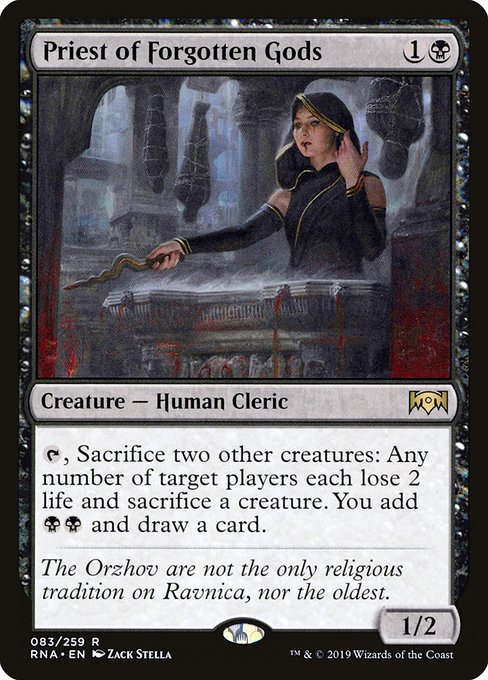 Priest of Forgotten Gods (83) - Ravnica Allegiance - Game On