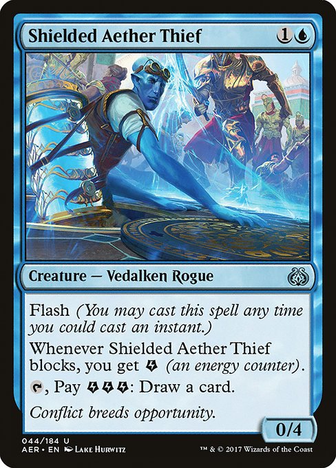 Shielded Aether Thief (44) - Aether Revolt - Game On
