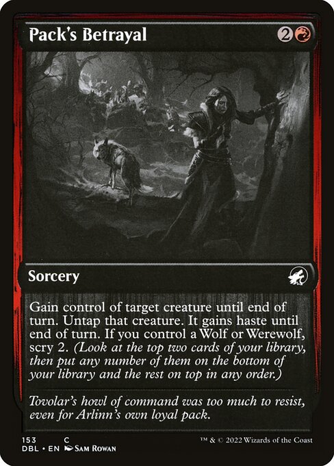 Pack's Betrayal (153) - Innistrad: Double Feature - Game On