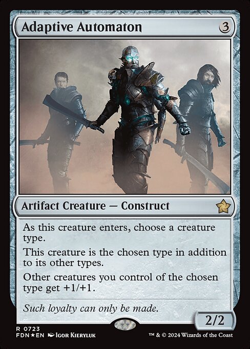 Adaptive Automaton (723) (Foil) - Foundations - Game On