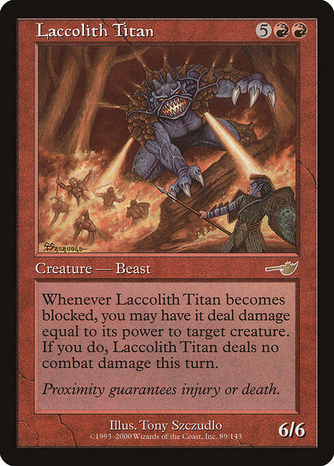 Laccolith Titan (89) - Nemesis - Game On
