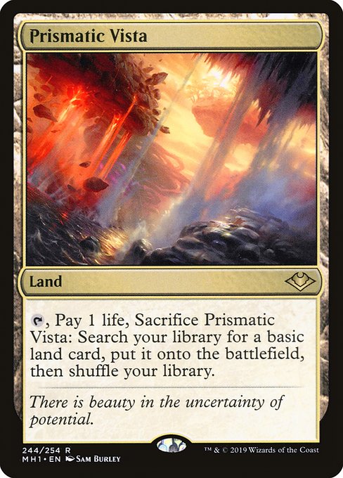 Prismatic Vista (244) (Foil) - Modern Horizons - Game On