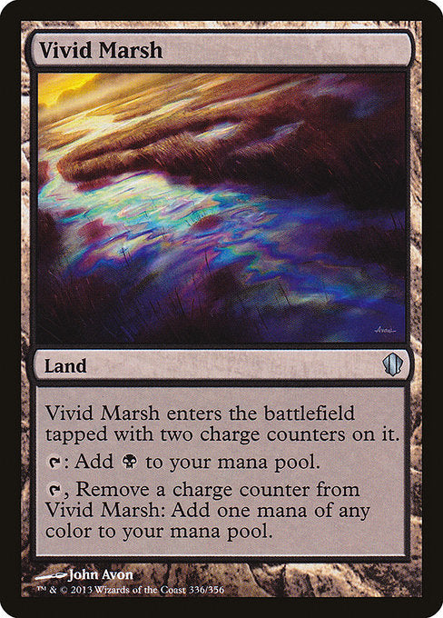 Vivid Marsh (336) - Commander 2013 - Game On