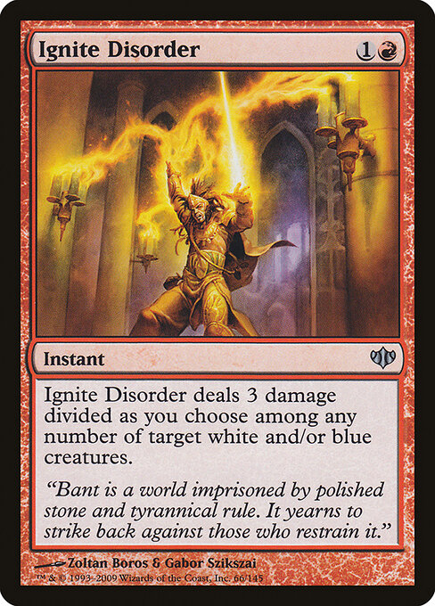 Ignite Disorder (66) (Foil) - Conflux - Game On