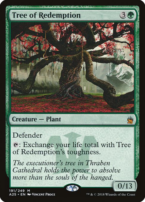 Tree of Redemption (191) - Masters 25 - Game On