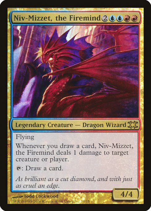 Niv-Mizzet, the Firemind (11) (Foil) - From the Vault: Dragons - Game On