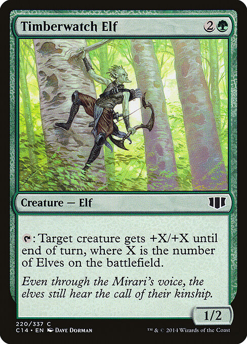 Timberwatch Elf (220) - Commander 2014 - Game On