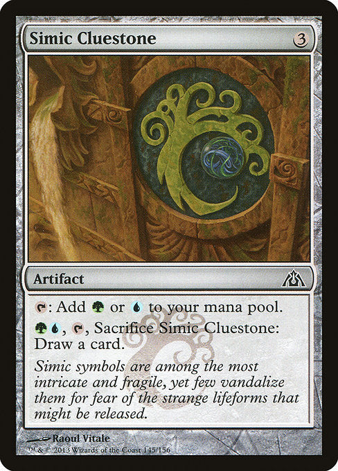 Simic Cluestone (145) (Foil) - Dragon's Maze - Game On