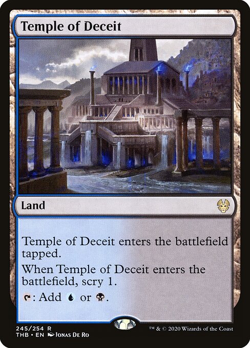 Temple of Deceit (245) (Foil) - Theros Beyond Death - Game On