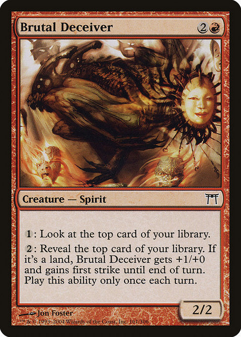 Brutal Deceiver (161) - Champions of Kamigawa - Game On