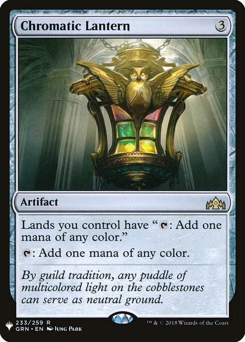 Chromatic Lantern (GRN-233) - The List - Game On