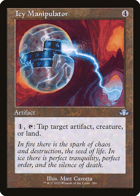 Icy Manipulator (380) (Foil) - Dominaria Remastered - Game On