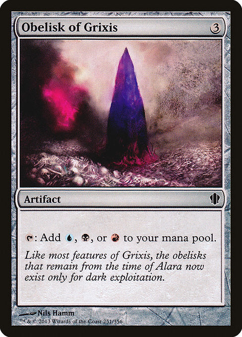 Obelisk of Grixis (251) - Commander 2013 - Game On