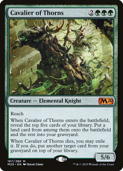 Cavalier of Thorns (167) - Core Set 2020 - Game On