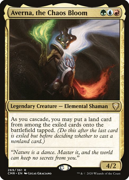 Averna, the Chaos Bloom (269) - Commander Legends - Game On