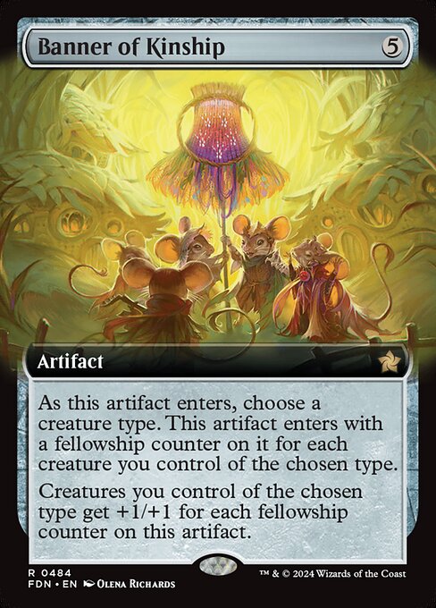 Banner of Kinship (484) - EXTENDED ART - Foundations - Game On