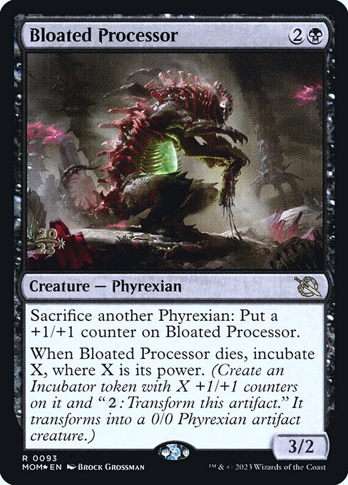 Bloated Processor (93s) (Foil) - March of the Machine Promos - Game On