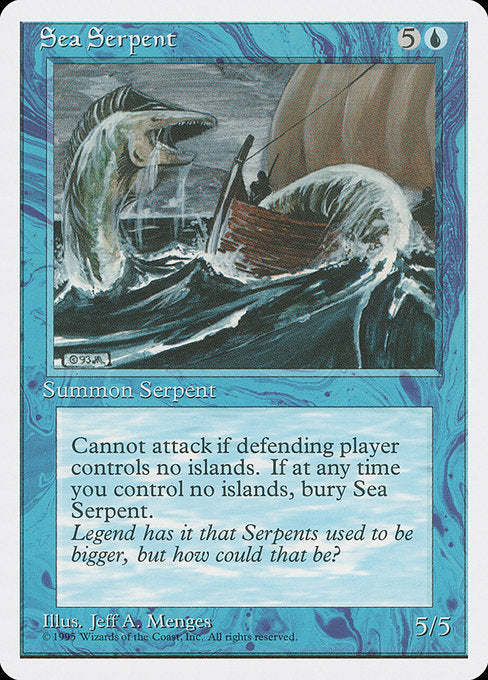 Sea Serpent (98) - Fourth Edition - Game On
