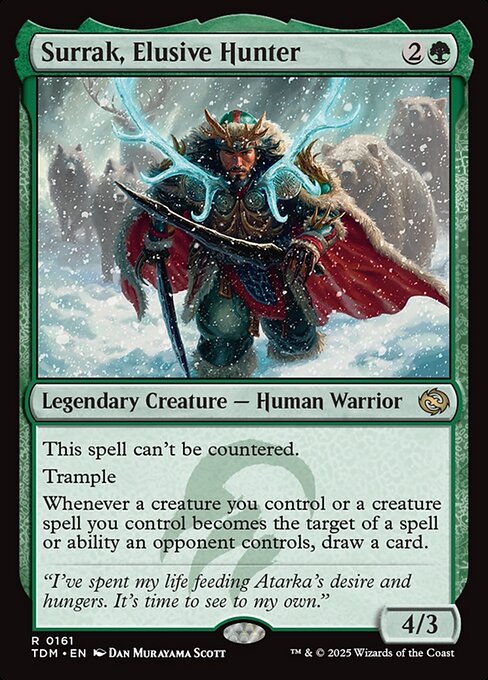 Surrak, Elusive Hunter (161) - Tarkir: Dragonstorm - Game On