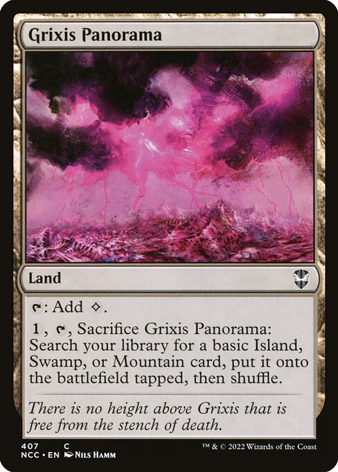 Grixis Panorama (407) - New Capenna Commander - Game On