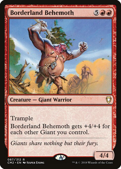 Borderland Behemoth (87) - Commander Anthology Volume II - Game On