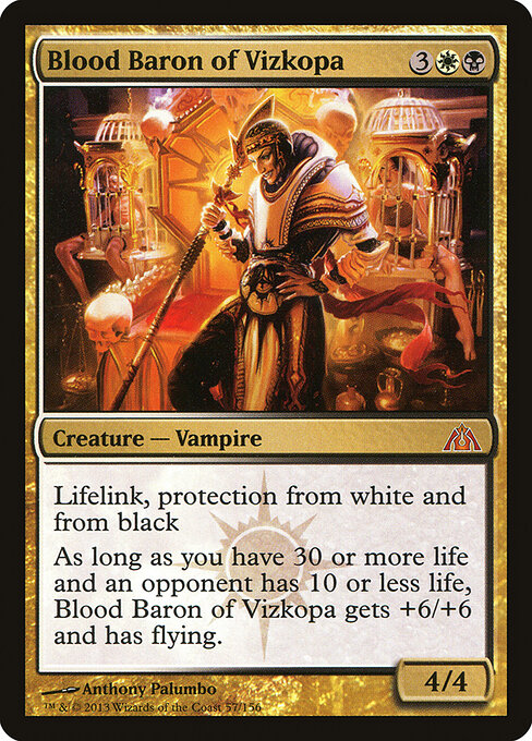 Blood Baron of Vizkopa (57) (Foil) - Dragon's Maze - Game On