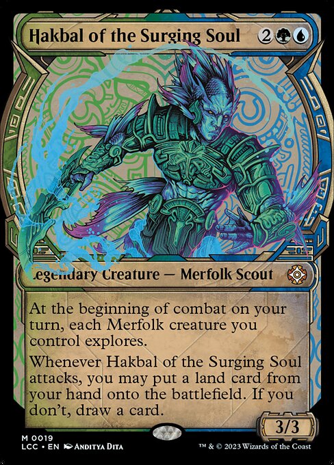 Hakbal of the Surging Soul (19) - SHOWCASE - The Lost Caverns of Ixalan Commander - Game On