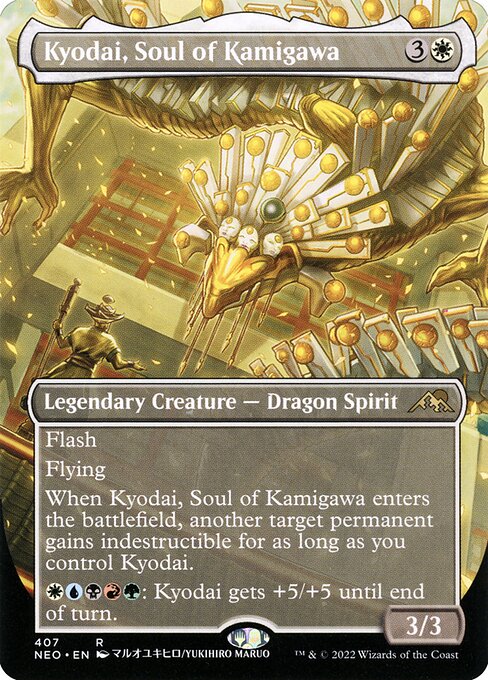 Kyodai, Soul of Kamigawa (407) - BORDERLESS - FULL ART - Kamigawa: Neon Dynasty - Game On