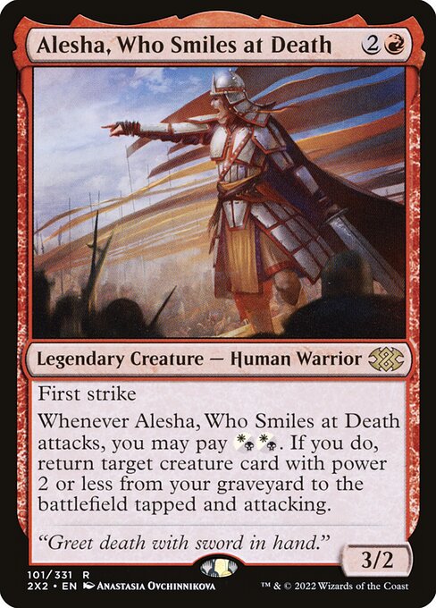 Alesha, Who Smiles at Death (101) - Double Masters 2022 - Game On