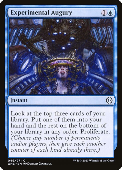 Experimental Augury (49) - Phyrexia: All Will Be One - Game On