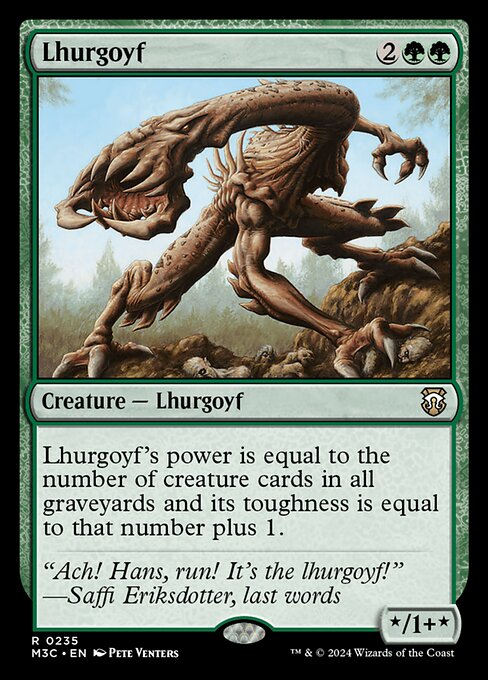 Lhurgoyf (235) - Modern Horizons 3 Commander - Game On