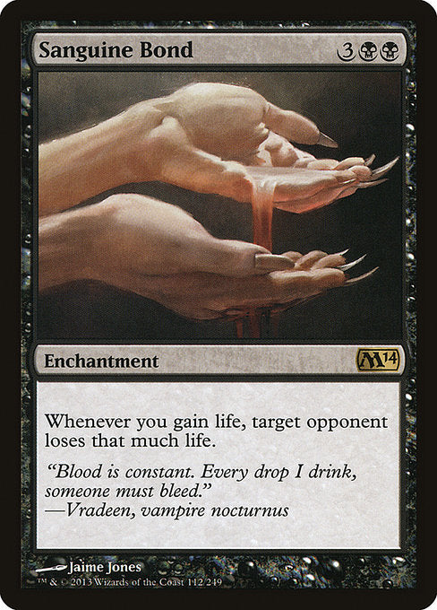 Sanguine Bond (112) - Magic 2014 - Game On