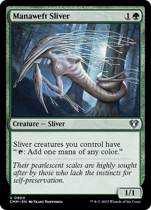 Manaweft Sliver (900) - Commander Masters - Game On