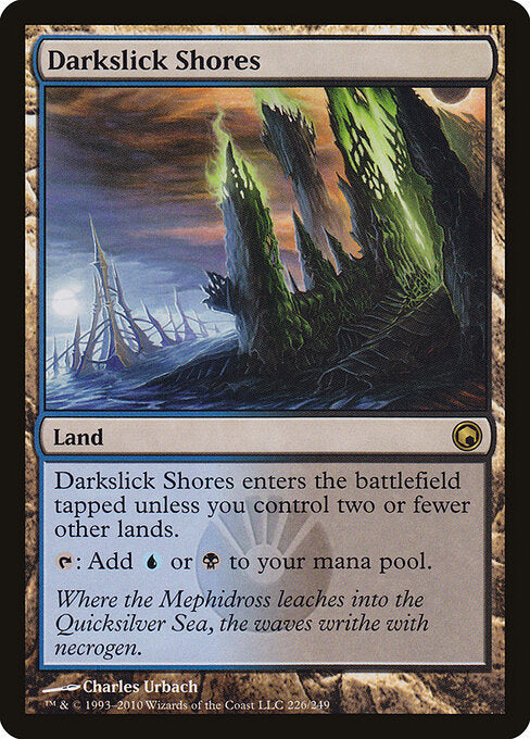 Darkslick Shores (226) - Scars of Mirrodin - Game On