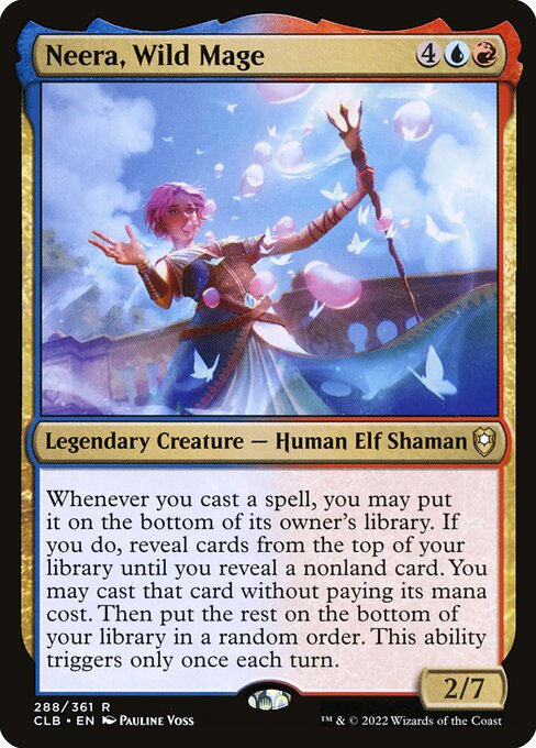 Neera, Wild Mage (288) - Commander Legends: Battle for Baldur's Gate - Game On