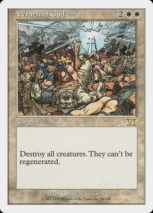 Wrath of God (54) - Classic Sixth Edition - Game On