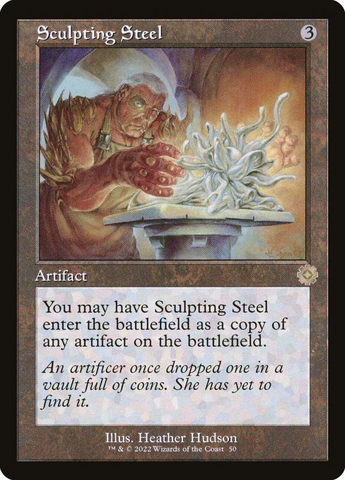 Sculpting Steel (50) - The Brothers' War Retro Artifacts - Game On