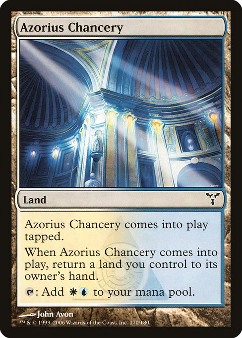 Azorius Chancery (170) - Dissension - Game On