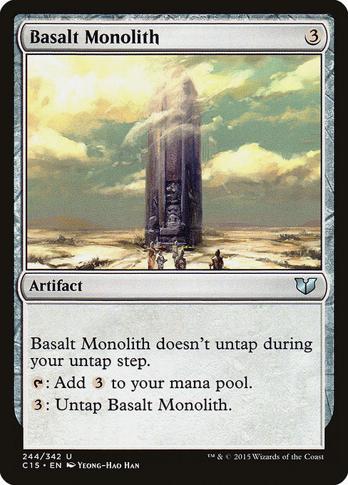 Basalt Monolith (244) - Commander 2015 - Game On