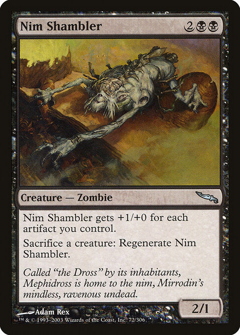 Nim Shambler (72) - Mirrodin - Game On