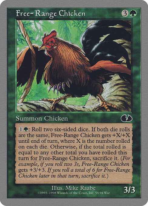Free-Range Chicken (58) - Unglued - Game On