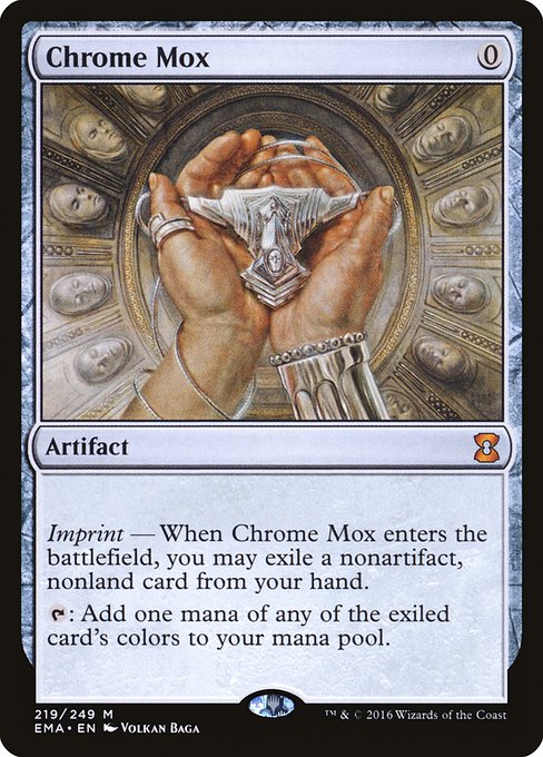 Chrome Mox (219) - Eternal Masters - Game On