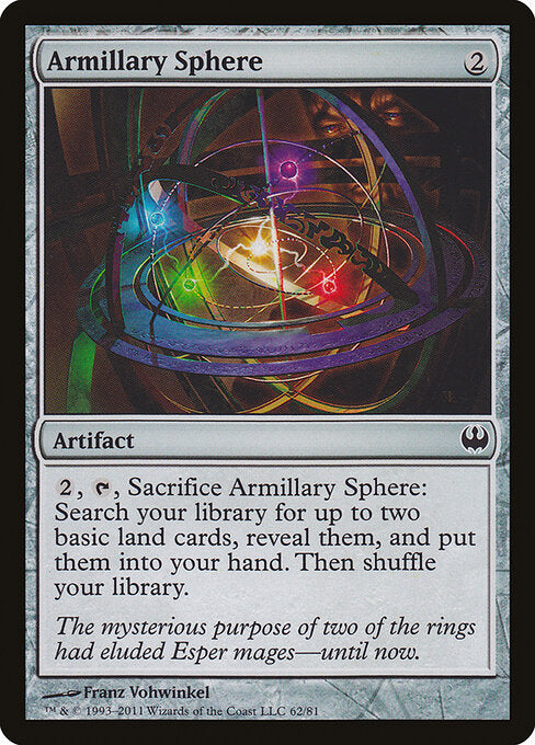 Armillary Sphere (62) - Duel Decks: Knights vs. Dragons - Game On
