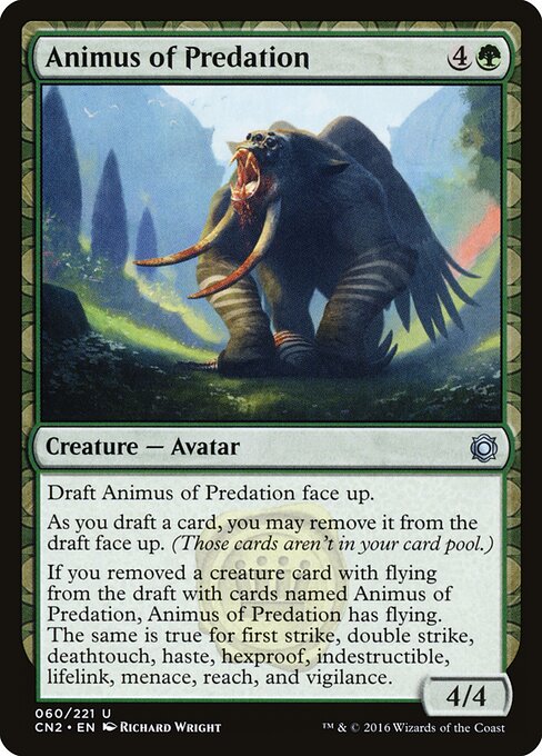 Animus of Predation (60) (Foil) - Conspiracy: Take the Crown - Game On